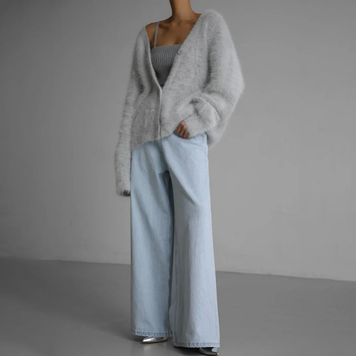 Jadey | Dames Kasjmier Los Vest