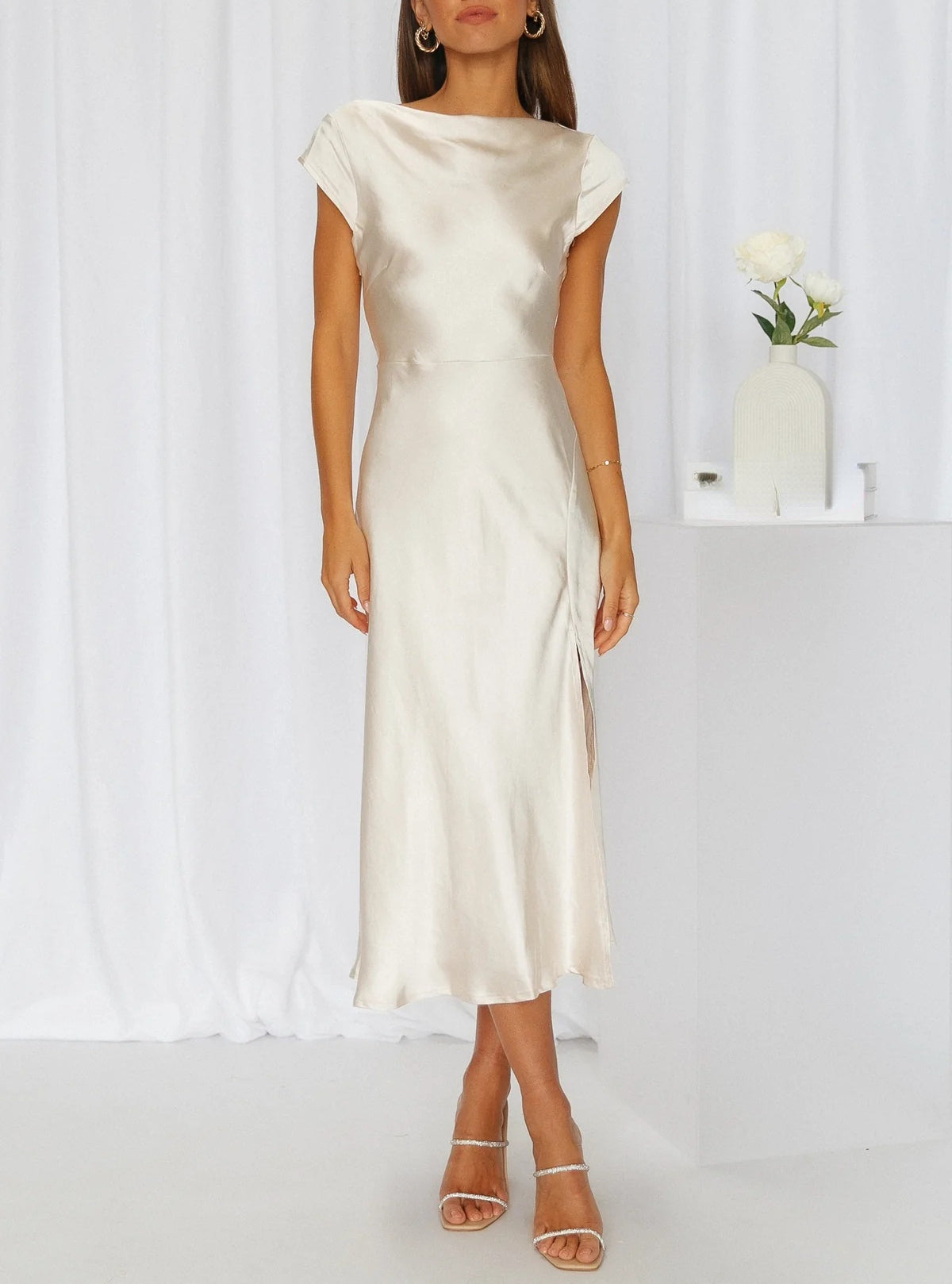 Leslie – Elegante Zijde Jurk voor dames