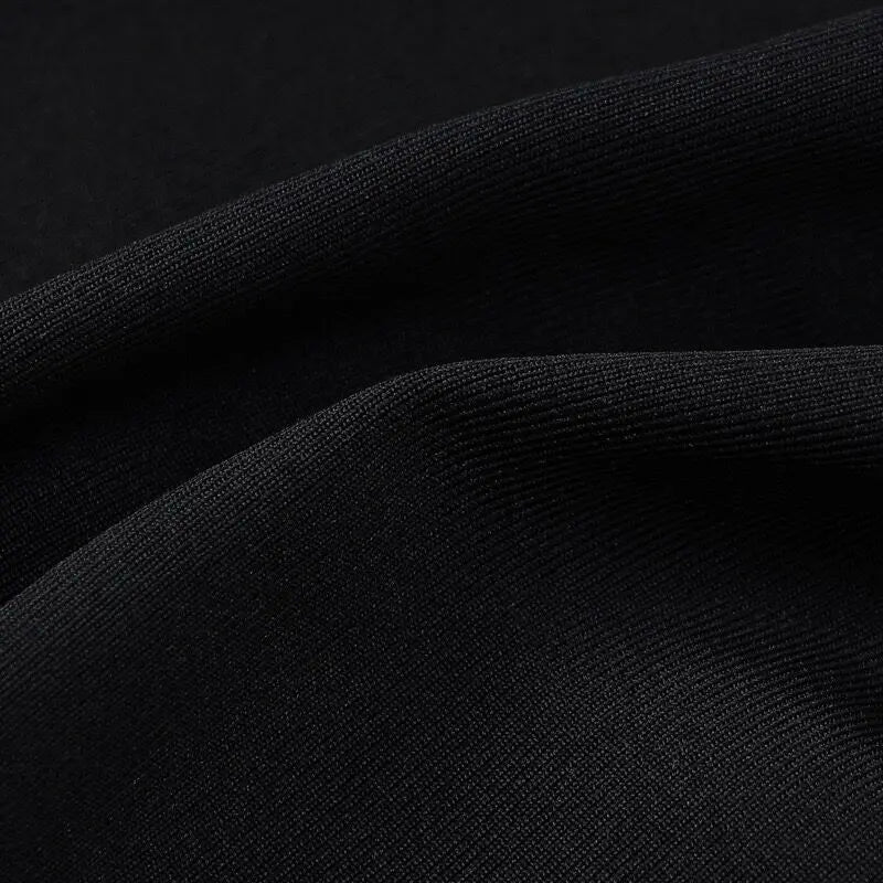 Romee | Stijlvolle Slanke Zwarte Jurk