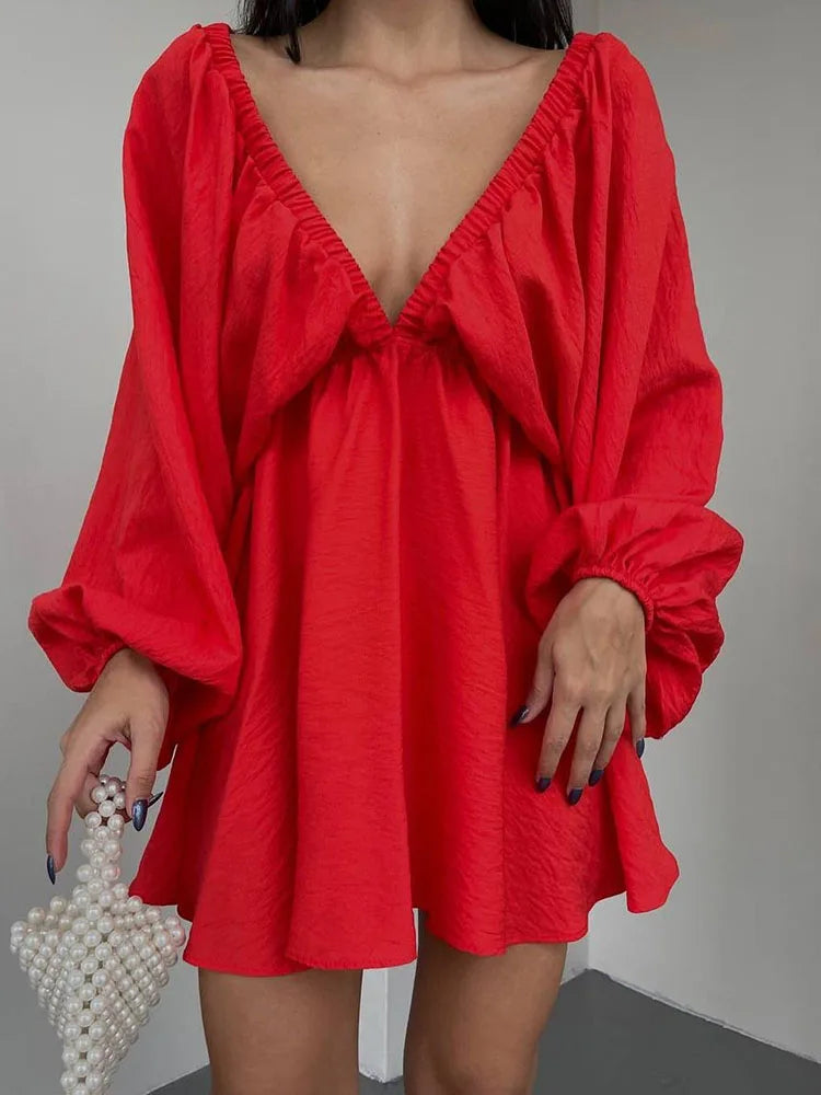 Avignon | Bohemian zomerjurk met lange mouwen