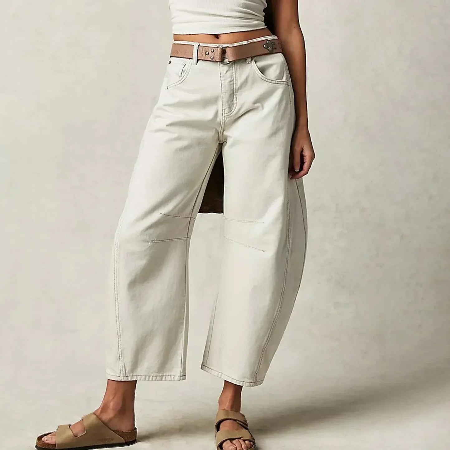 Esra – Wide-Leg Comfort Dames Jeans