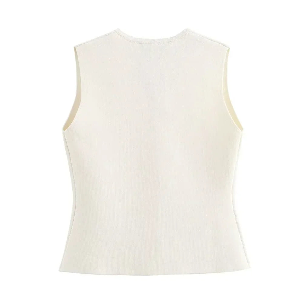 Vonne - Gold Button Bodywarmer