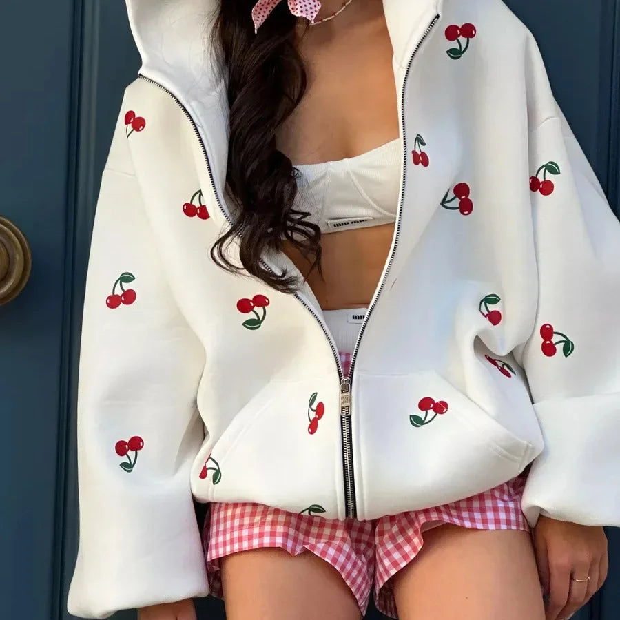 Beckah | Witte Kers Jas voor dames