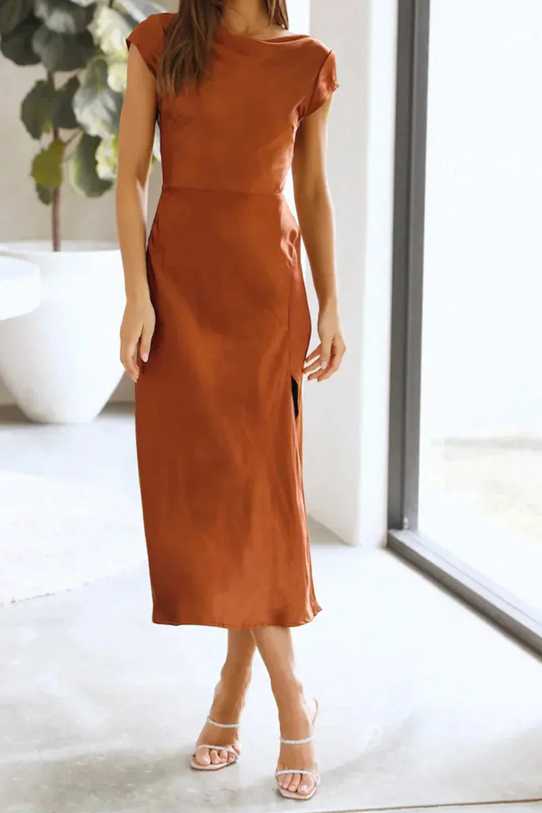 Leslie – Elegante Zijde Jurk voor dames