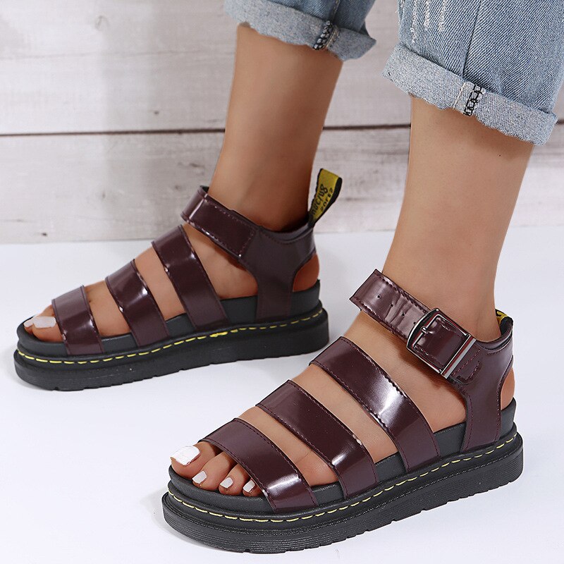 Ivon - Leren Comfortabele Sandalen