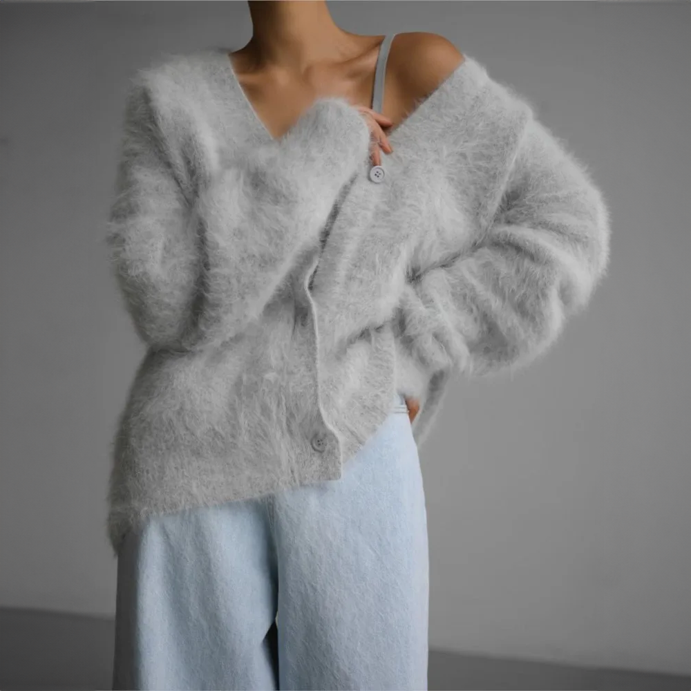 Jadey | Dames Kasjmier Los Vest