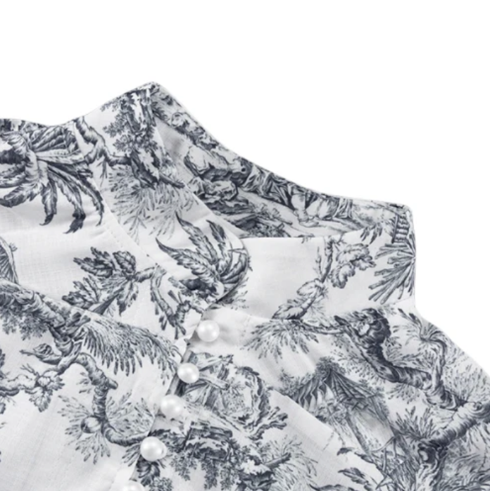 Keira | De Zomers Must-Have Jurk met Pofmouwen en Plissé Rok