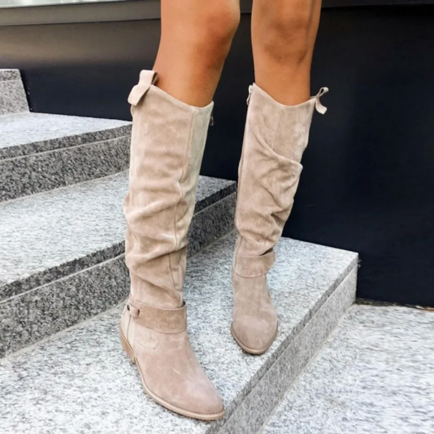Viviana | Elegante knielange dameslaarzen voor de winter