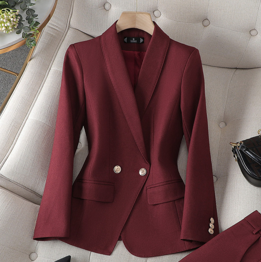 Hilde - Blazer en Broek Set voor de herfst