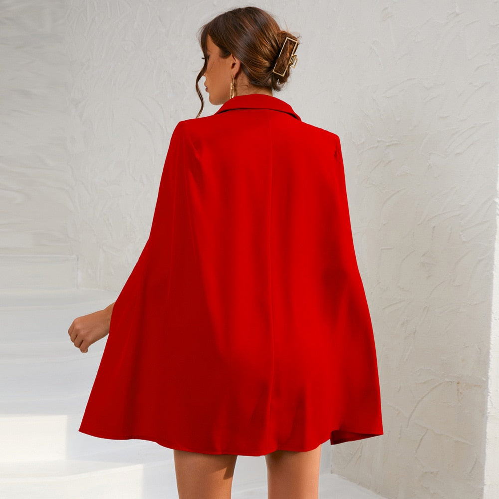 Anna-Lee | Cape Dress voor Dames met Glamour