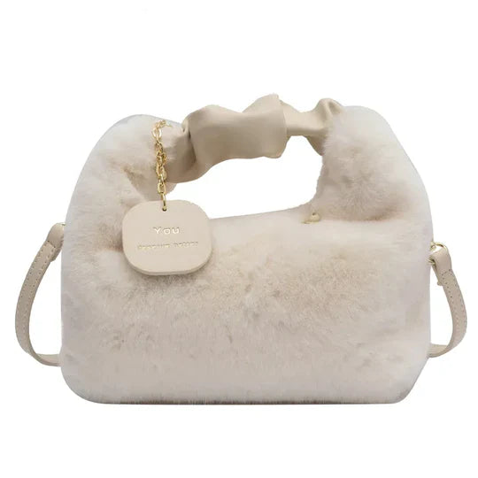 Virginia | Elegante Zachte Fluffy Tas voor dames