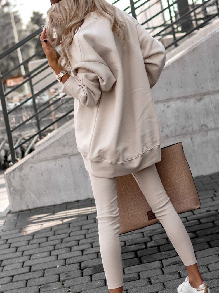 Anna | Oversized Zachte Herfst Trui voor dames