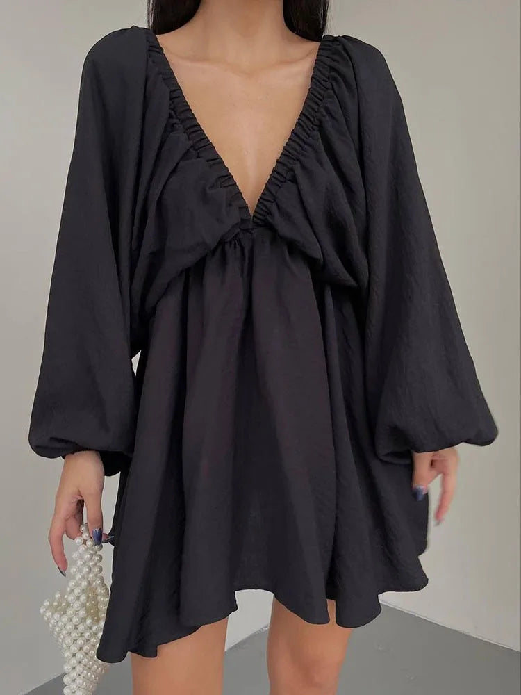Avignon | Bohemian zomerjurk met lange mouwen