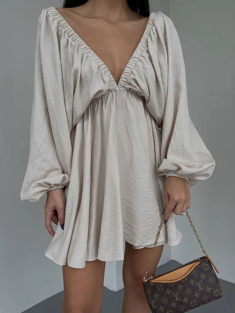 Avignon | Bohemian zomerjurk met lange mouwen