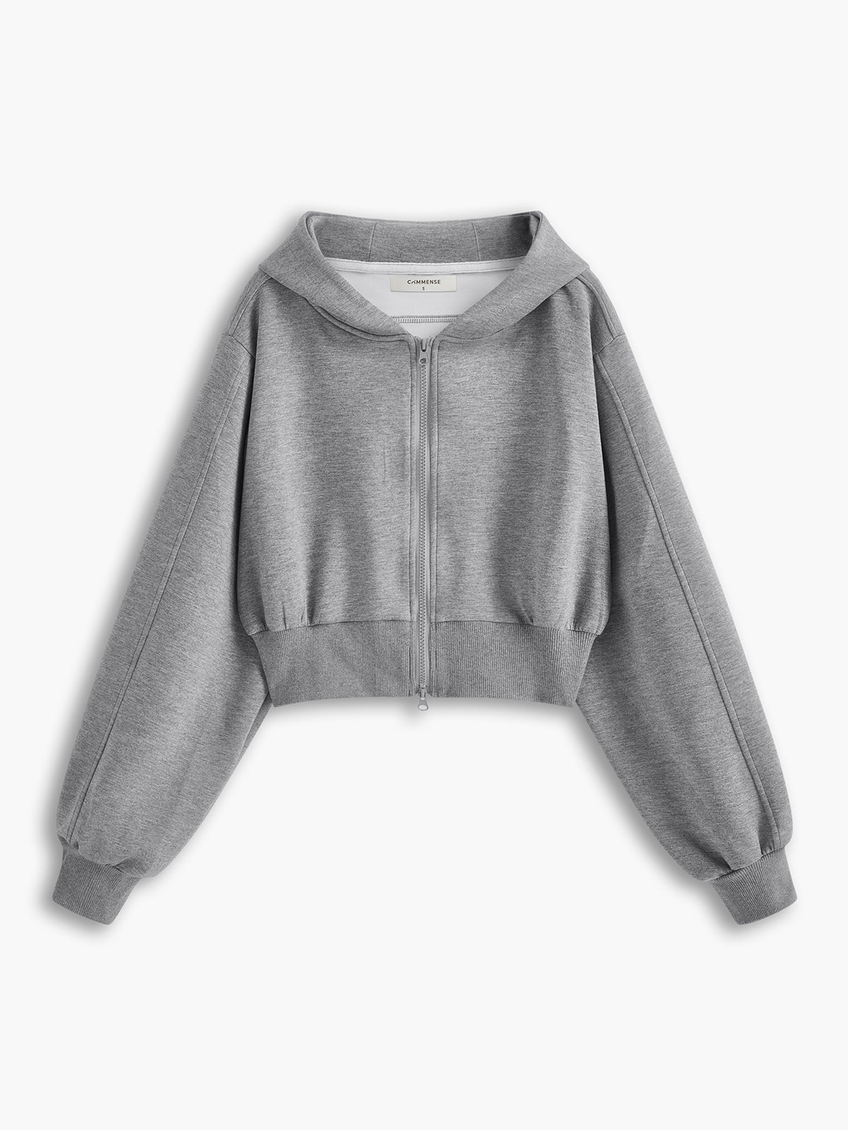 Annabelle | Stijlvolle Zip Crop Hoodie Dames