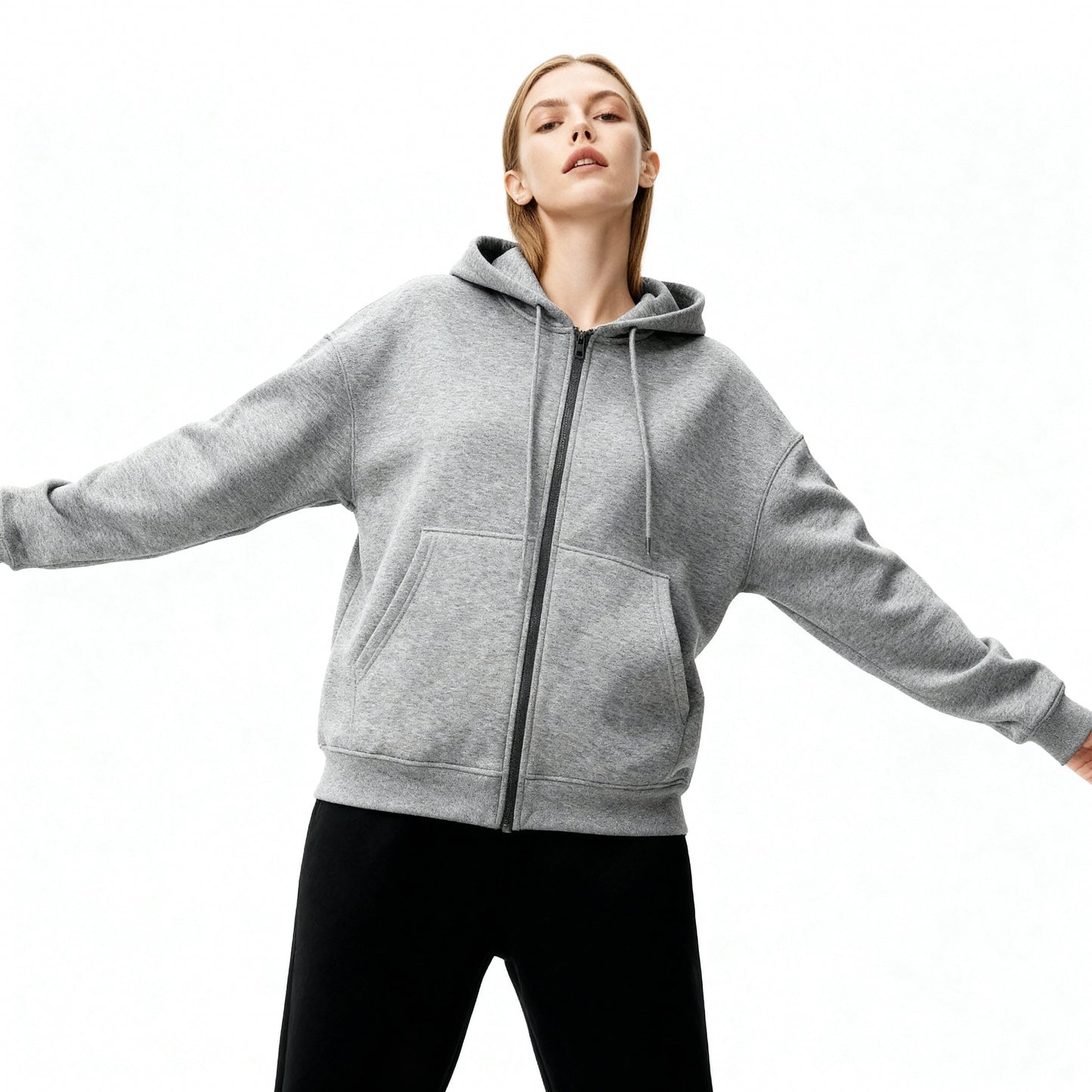 Renate | Oversized Rits Hoodie Dames