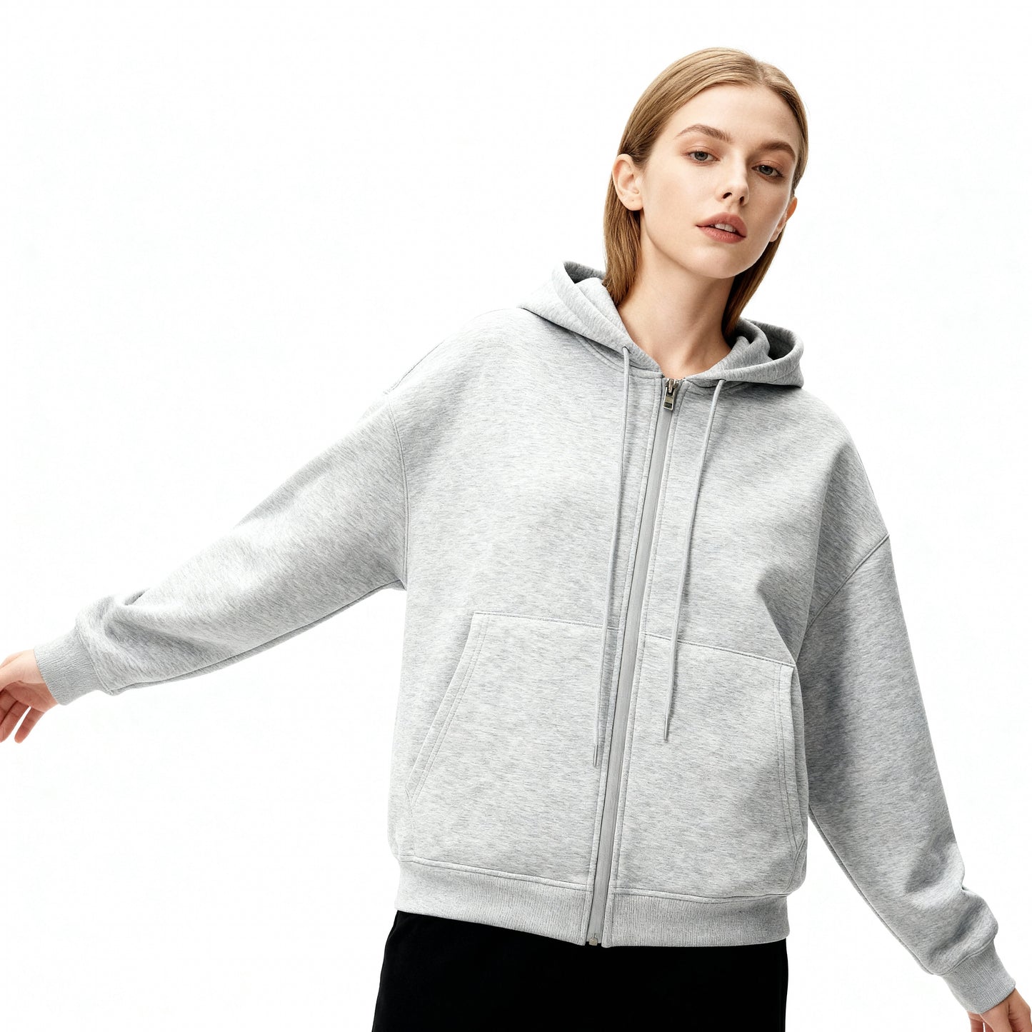 Renate | Oversized Rits Hoodie Dames