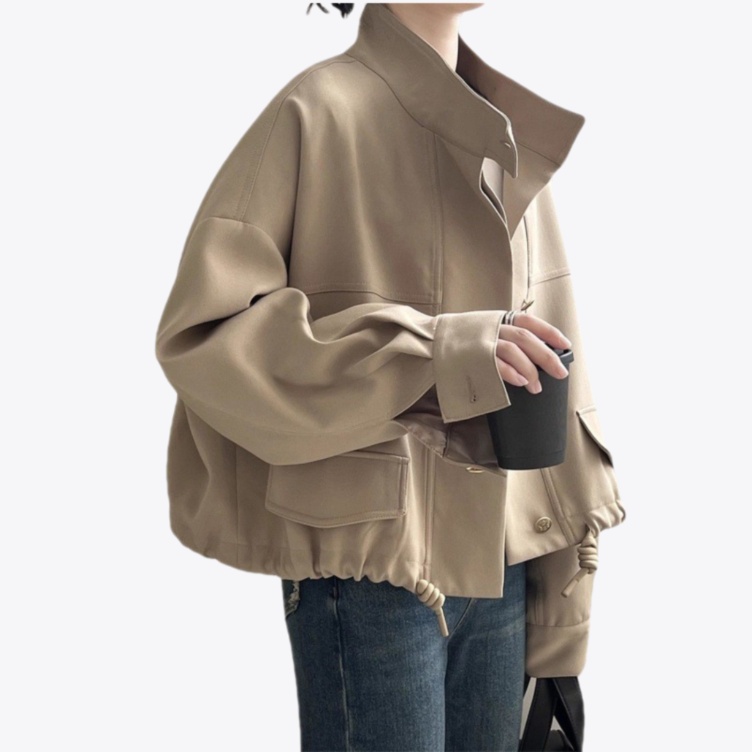 Juultje - Short Trench Coat voor Dames
