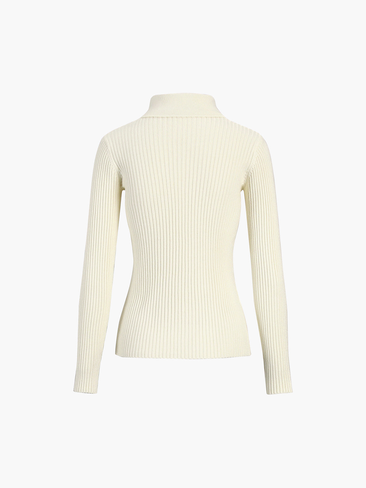 Raya | Polo Top Dames - Gebreid, Lange Mouwen