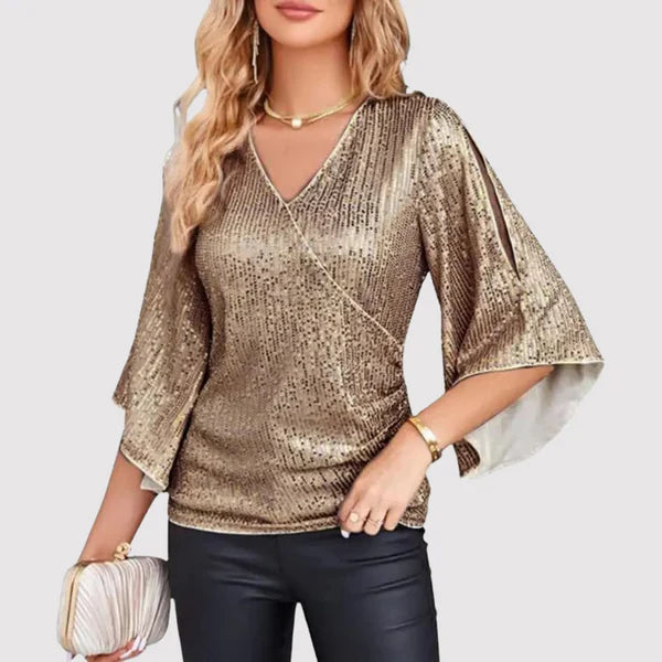 Iliana | Glitter Top