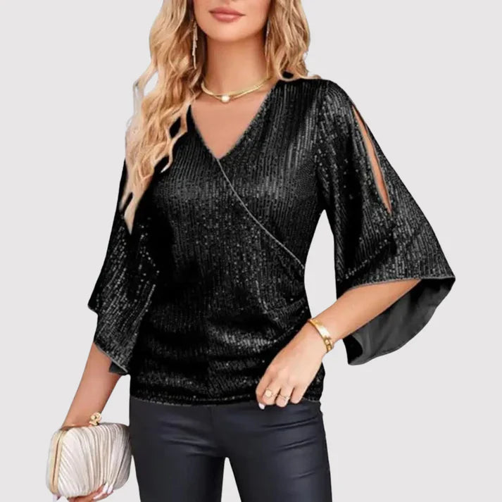 Iliana | Glitter Top