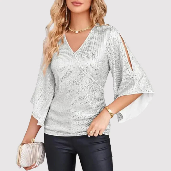 Iliana | Glitter Top