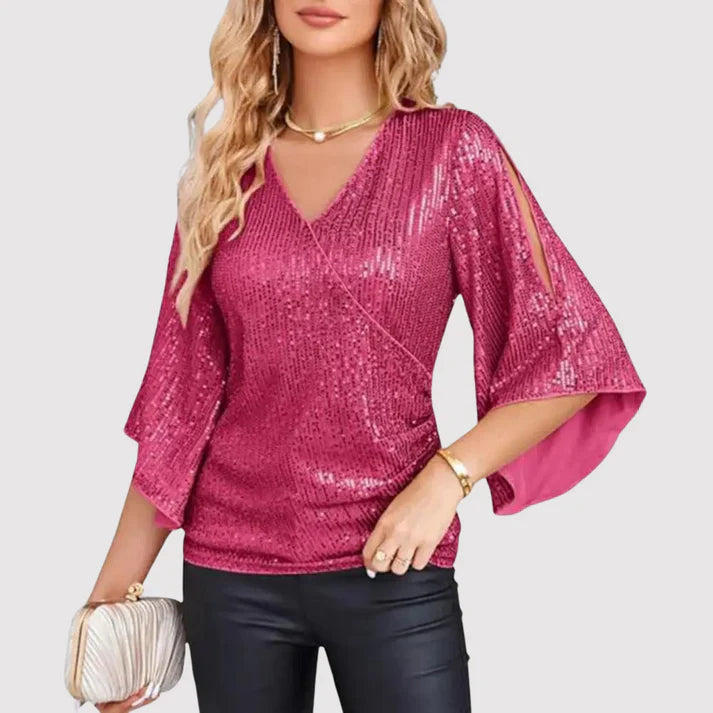 Iliana | Glitter Top