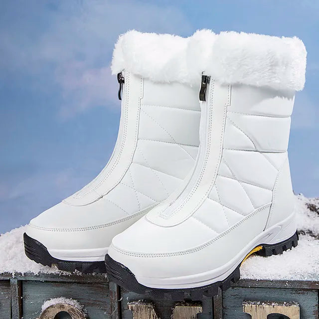 Ashley - Winterklare Snowboots met sleehak