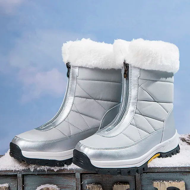 Ashley - Winterklare Snowboots met sleehak