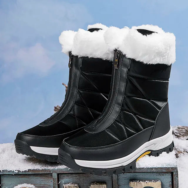 Ashley - Winterklare Snowboots met sleehak