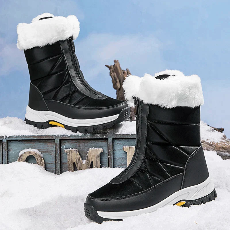 Ashley - Winterklare Snowboots met sleehak