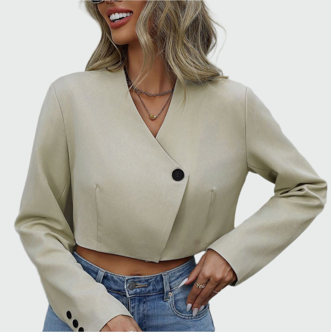Aisha | Kort Dames Jasje – Trendy, Comfortabel & Elegant