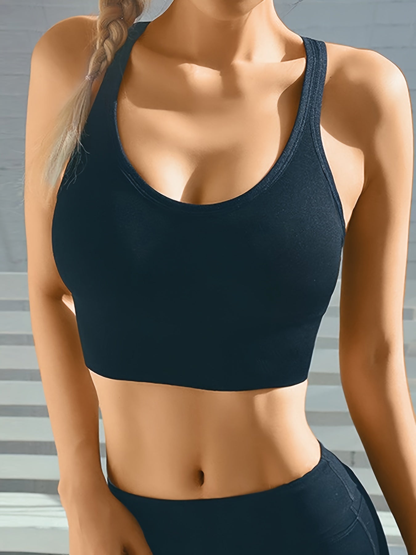 Denise | Naadloze Racerback Sporttop – Ademend Stretchmateriaal