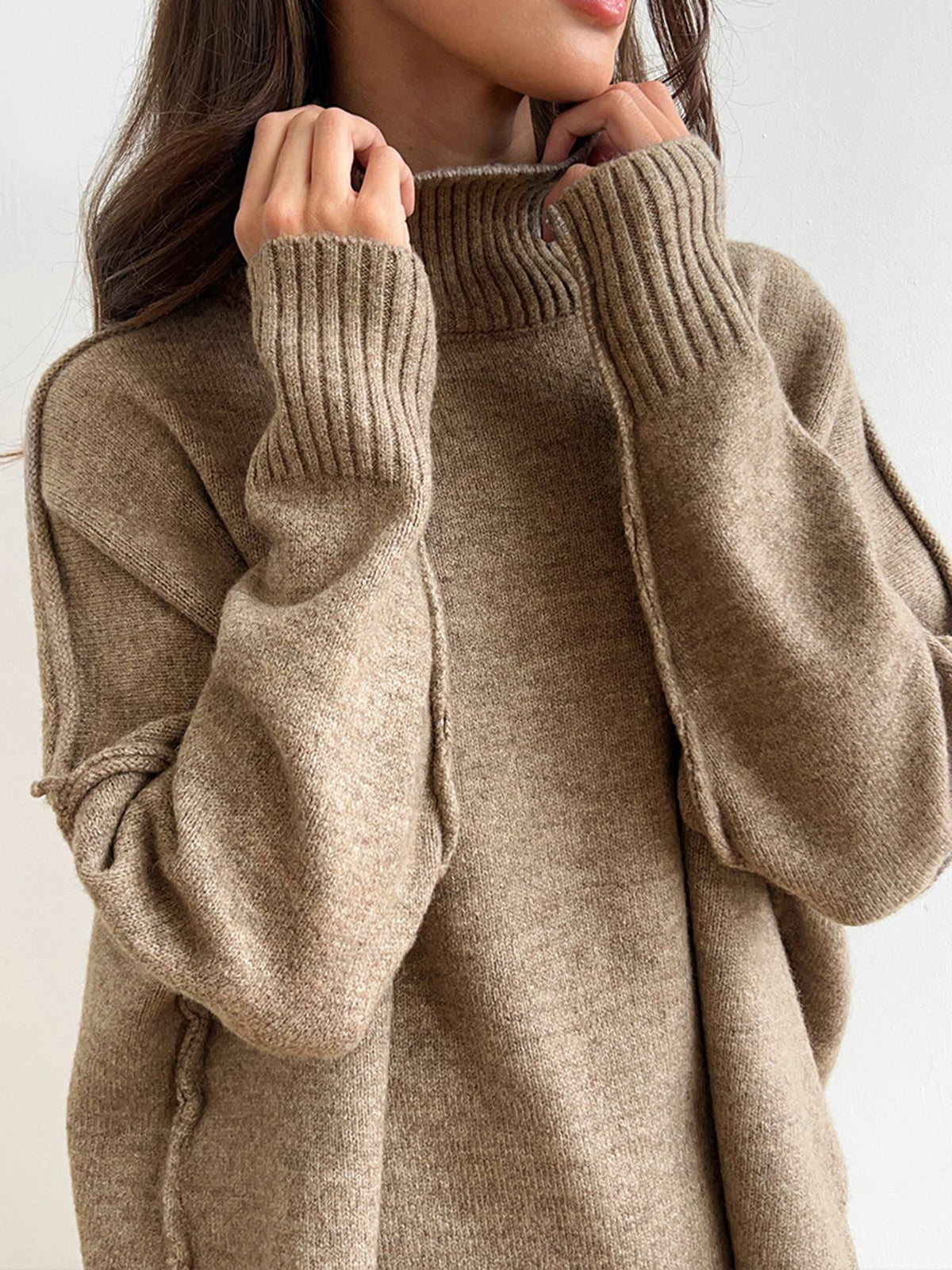 Ine | Stijlvolle Gebreide Tweedelige Set met Stretch