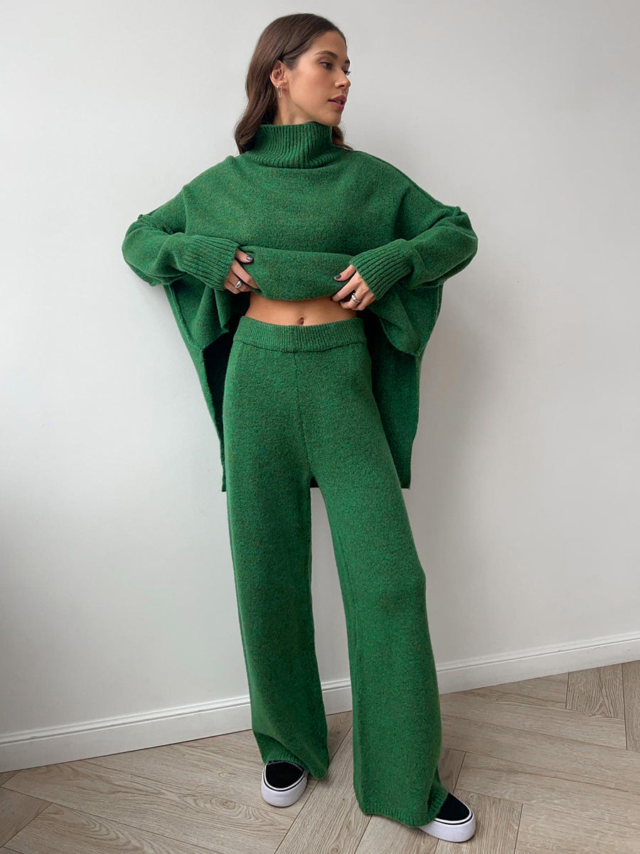 Ine | Stijlvolle Gebreide Tweedelige Set met Stretch