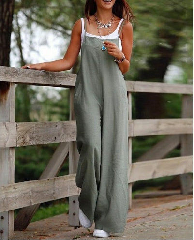 Lilou | Stijlvolle en Comfortabele Mouwloze Jumpsuit
