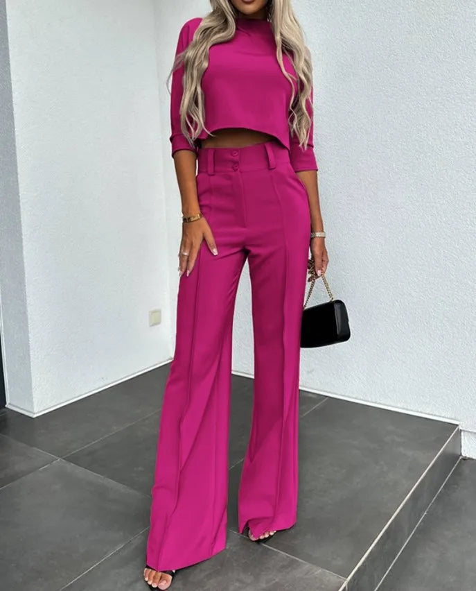 Hailey – Elegante Flare Set voor Vrouwen