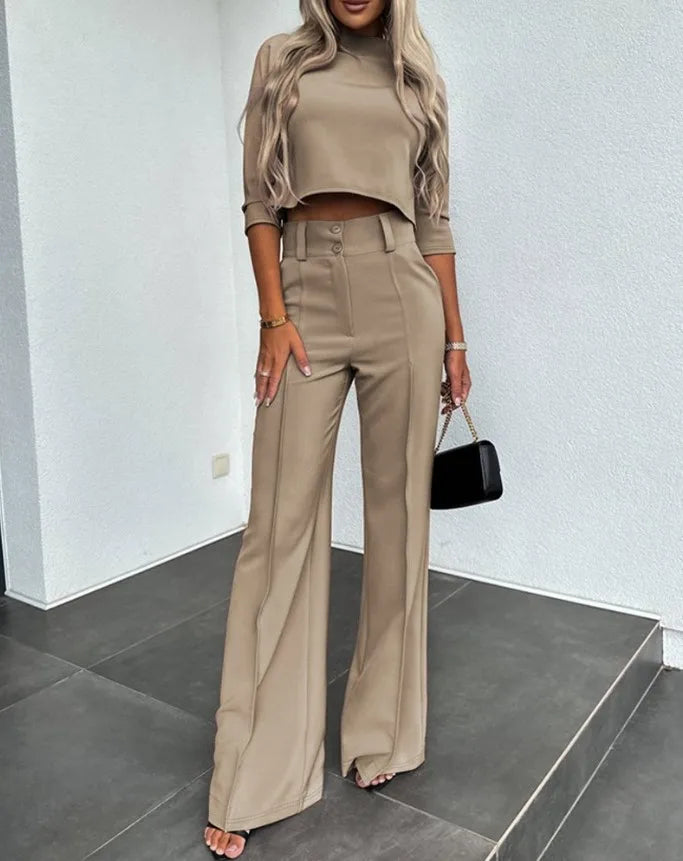 Hailey – Elegante Flare Set voor Vrouwen