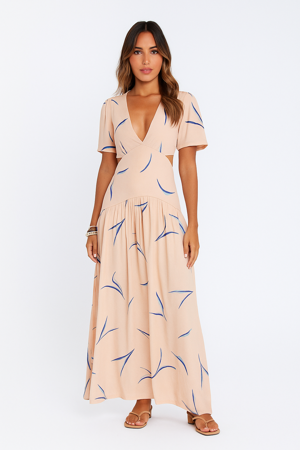 BERGAMO | Boho Zomerse Maxi jurk voor dames