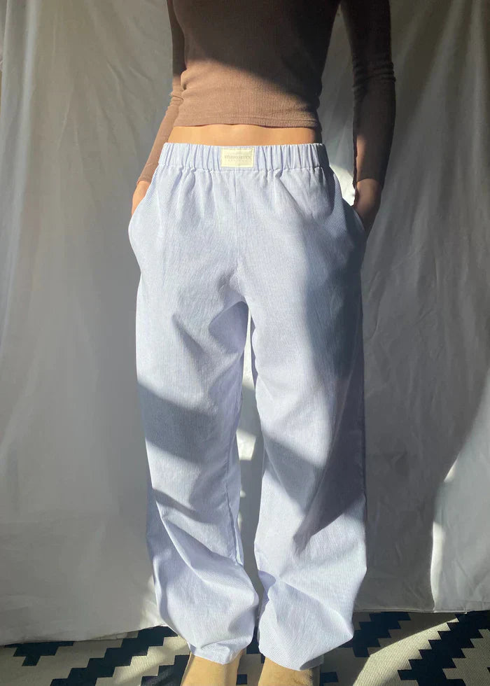 Nadine | Katoenen Lounge Broek met Comfort Fit