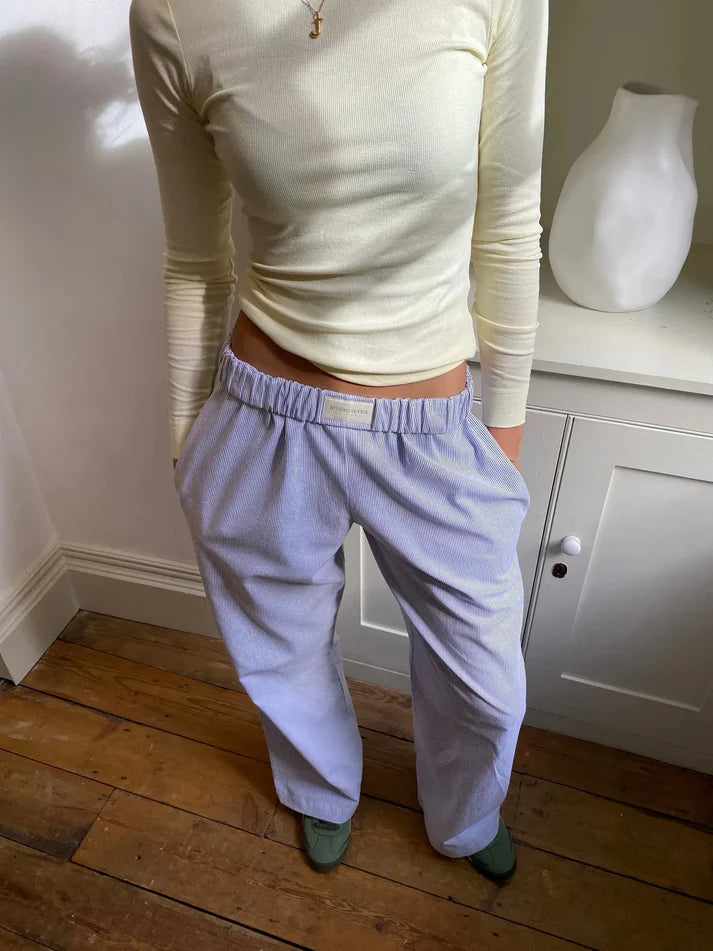 Nadine | Katoenen Lounge Broek met Comfort Fit