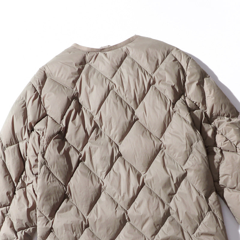 Karla | Lichtgewicht Argyle Donsjas Dames
