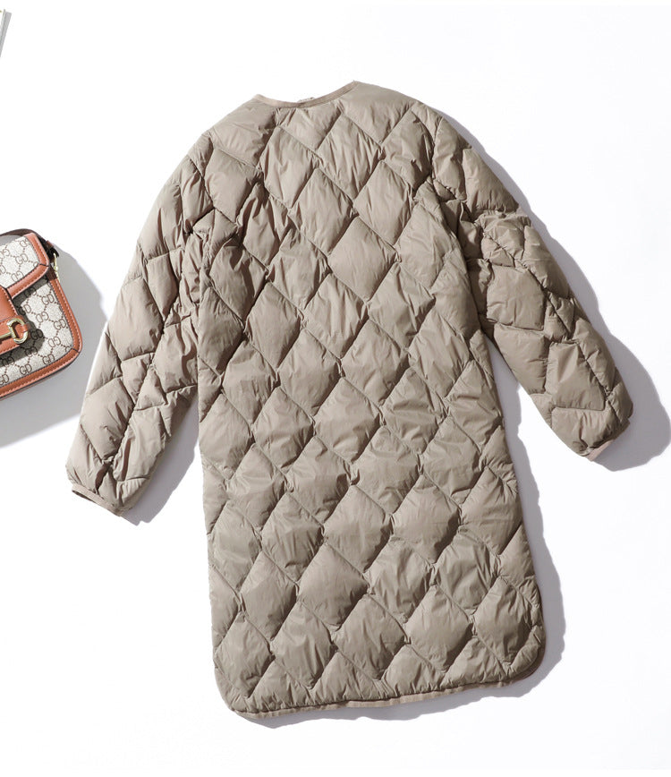 Karla | Lichtgewicht Argyle Donsjas Dames