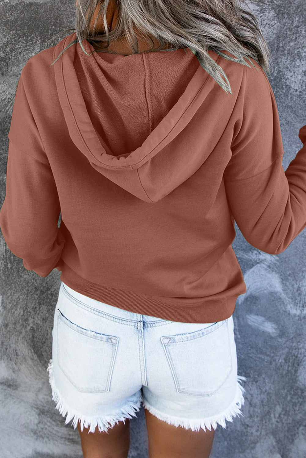June | Basic Dames Hoodie Trui voor de Herfst