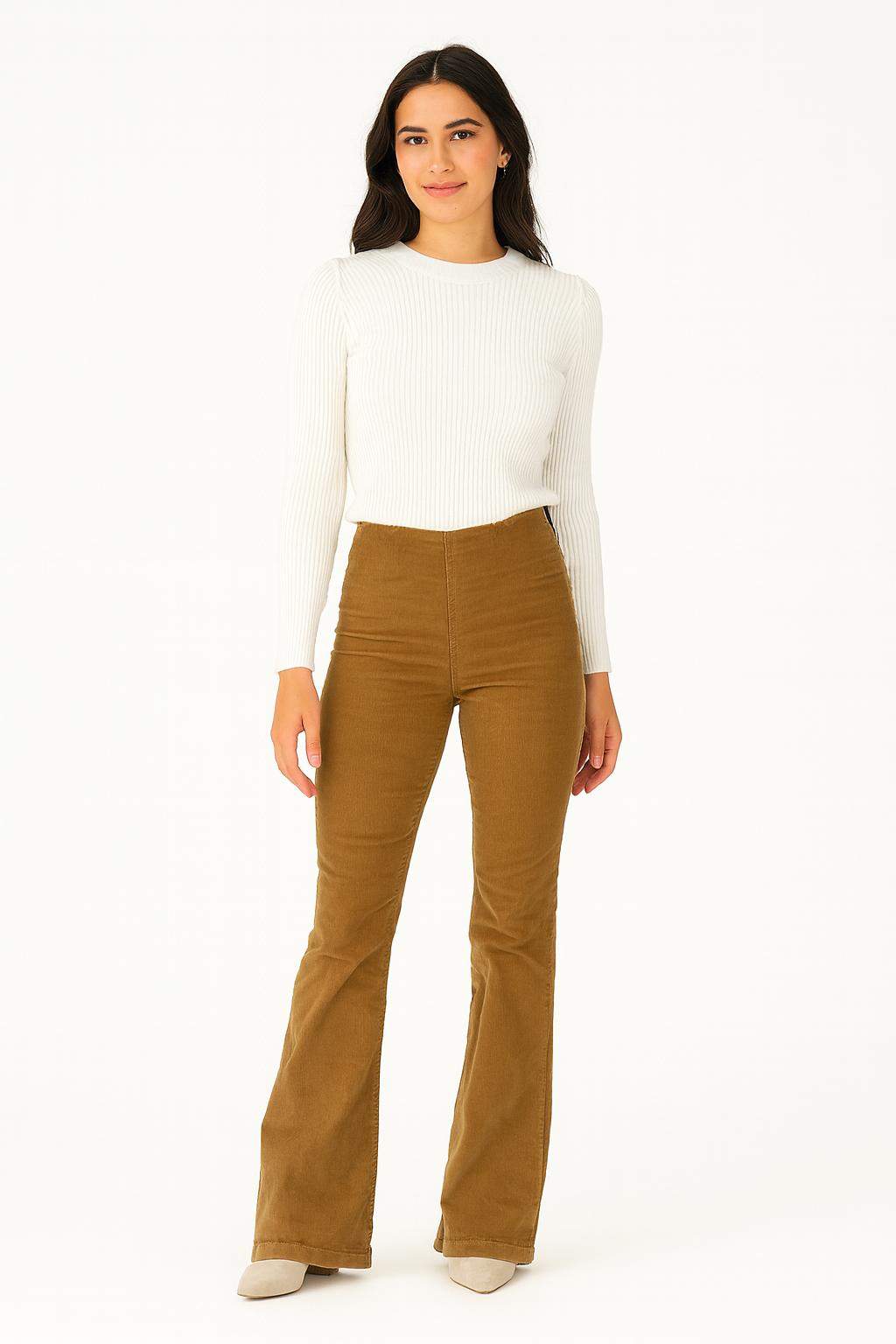 CLAIRE - High waist flared pants
