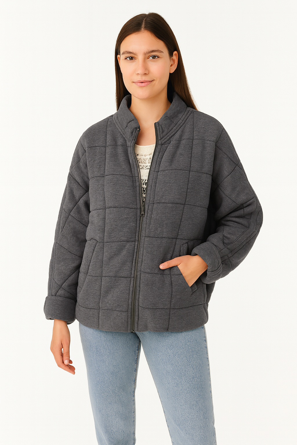 Claudia | Trendy Oversized Herfst Jas voor dames