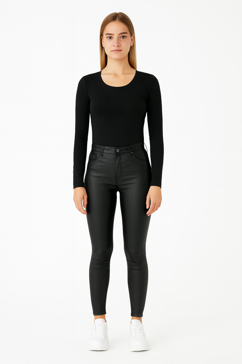 Crissy Leren Broek | De perfecte combinatie van comfort en elegantie