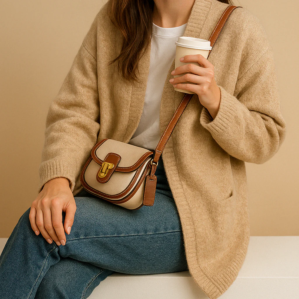 Jianna | Crossbodytas met klepsluiting en tijdloos design voor dames