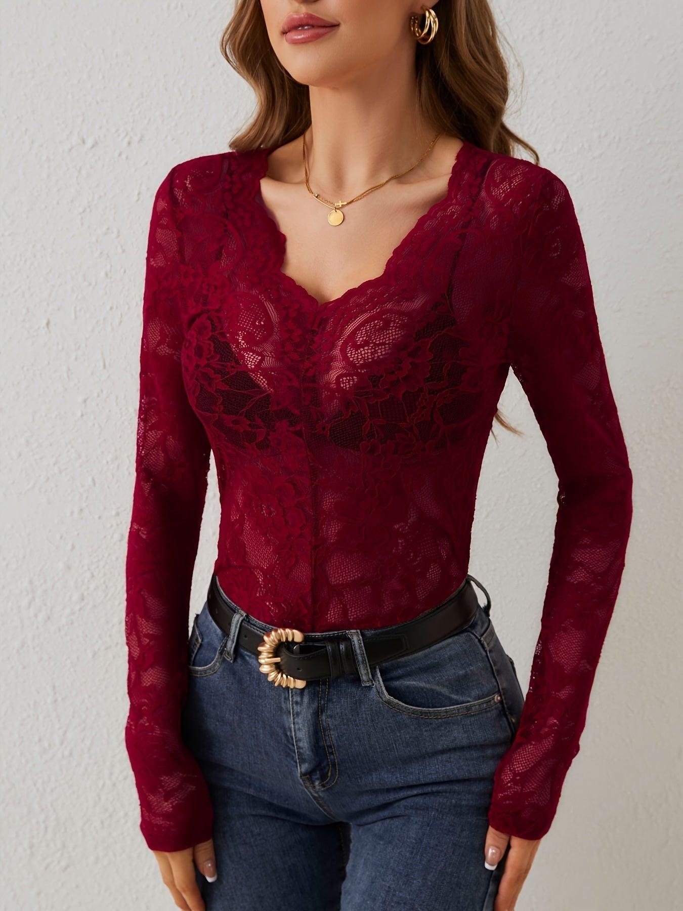 CLARICE | Delicate Lace Top