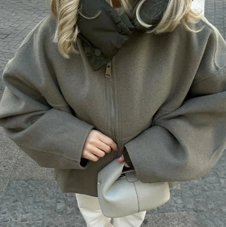 Jazzy | Casual Oversized Jas van Duurzaam Materiaal